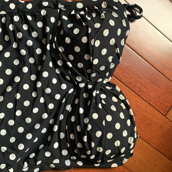 Apt. 9 Polka Dot Swim Top - Picture 4 of 6